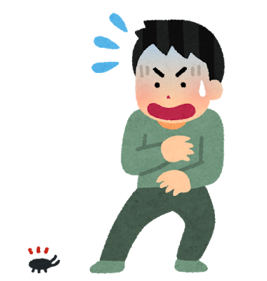 ゴキブリびっくり
